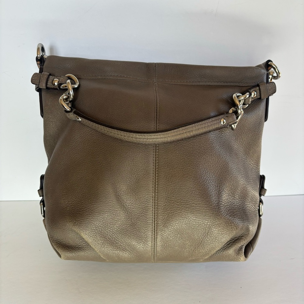 Coach Gray Shoulder Bag